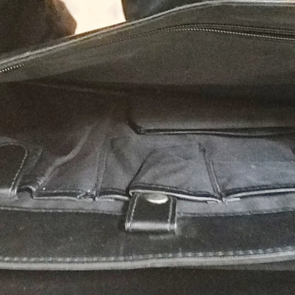 Coach Professional Black Briefcase Porox - Picture 3 of 3